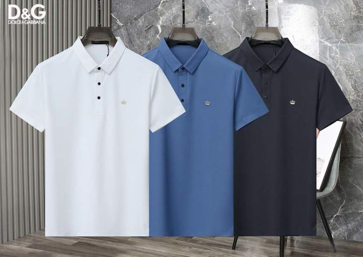 Picture of Dolce Gabbana Polo Shirts Short _SKUDGM-3XL26rn1428292